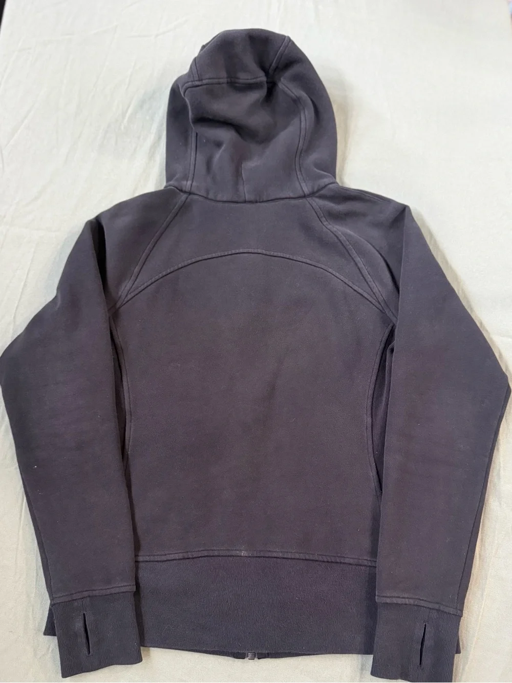 Women's Lululemon Scuba Full Zip Hoodie Black L